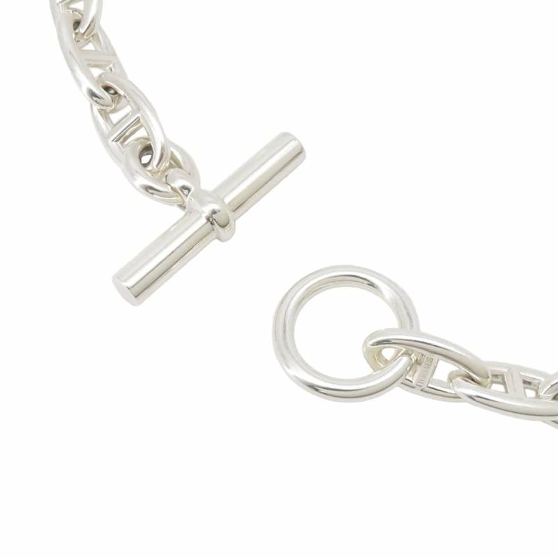 エルメス ネックレス シェーヌダンクルGM 29コマ SV925シルバー HERMES Chaine d Ancre チョーカー