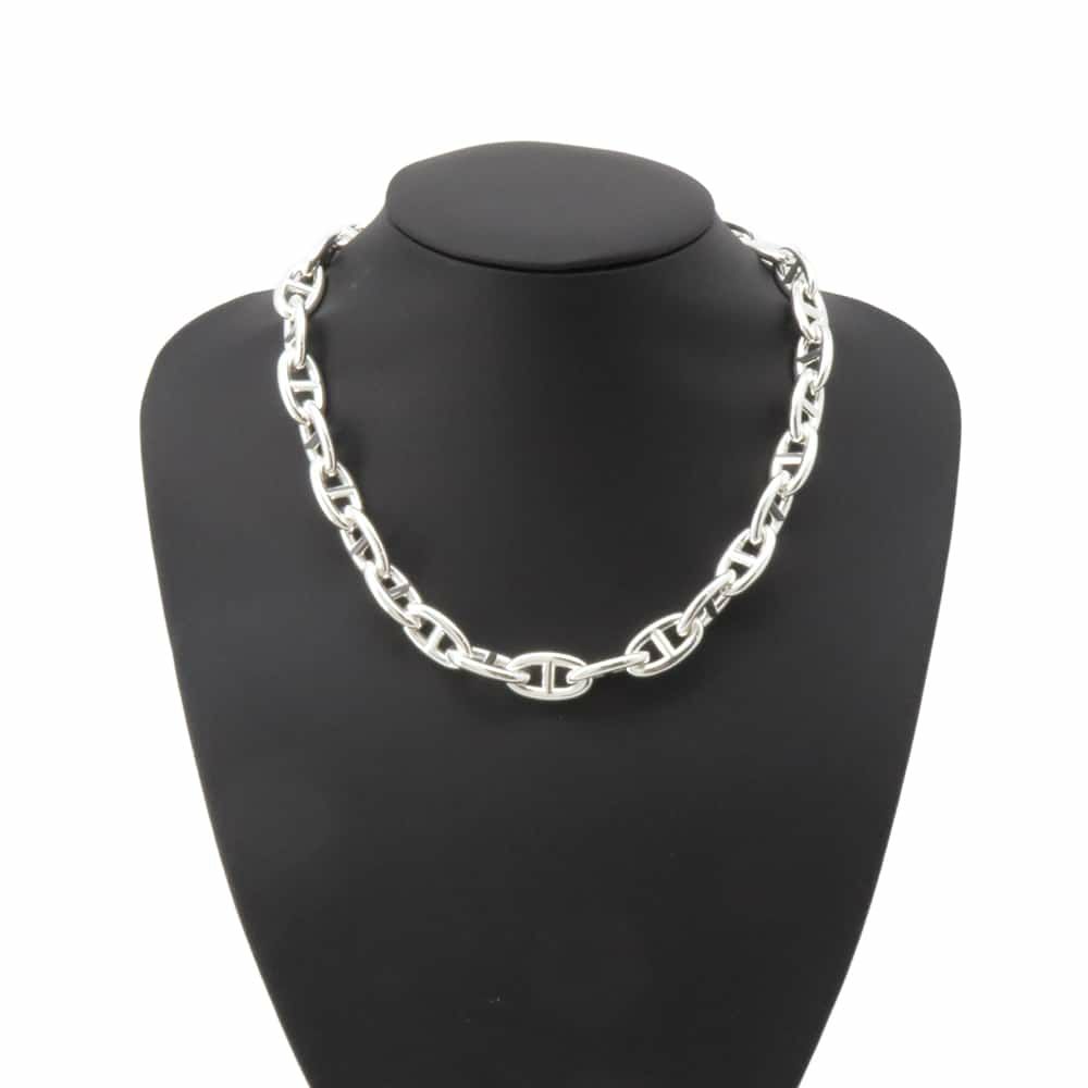 エルメス ネックレス シェーヌダンクル ネックレスGM 29コマ SV925シルバー HERMES ジュエリー