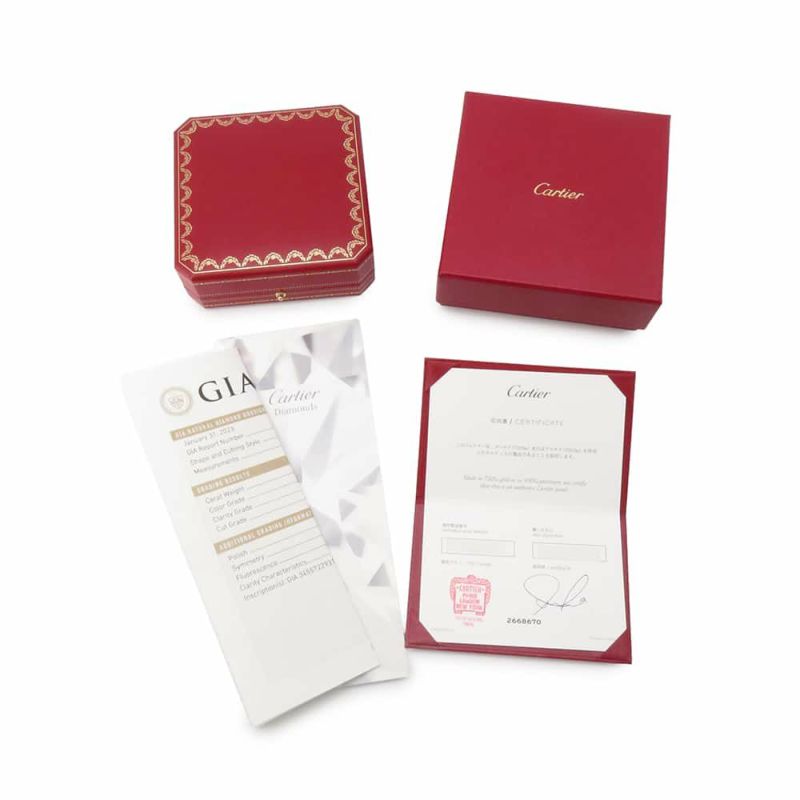 カルティエ ネックレス ダムール ネックレス ダイヤモンド0.18ct K18PG N7412300 Cartier ジュエリー