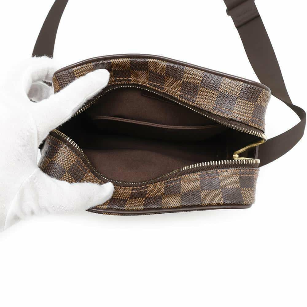 ルイヴィトン ショルダーバッグ ダミエ・エベヌ オラフPM N41442 LOUIS VUITTON