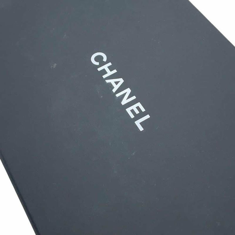 シャネル ポーチ ココマーク マトラッセ コスメポーチ ラムスキン A80909 CHANEL 小物入れ 化粧ポーチ 黒