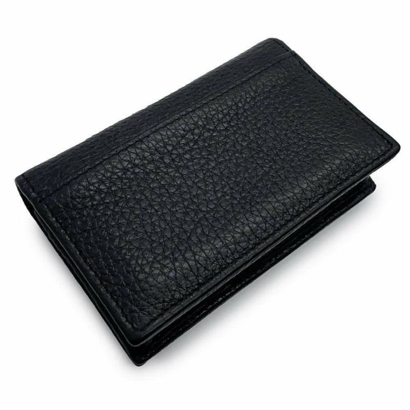 プラダ カードケース ロゴ レザー 1MC122 PRADA 財布 名刺れ 黒