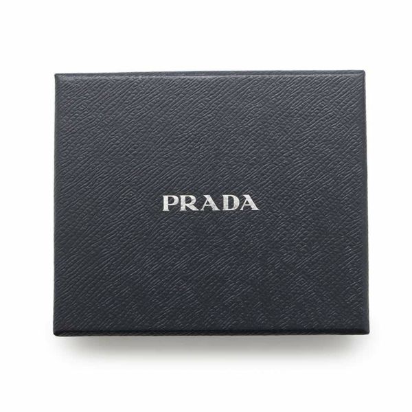 プラダ カードケース ロゴ レザー 1MC122 PRADA 財布 名刺れ 黒