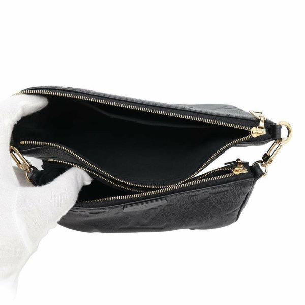 ルイヴィトン ショルダーバッグ モノグラム・アンプラント ミュルティ・ポシェット・アクセソワール M80399 LOUIS VUITTON 黒 ブラック