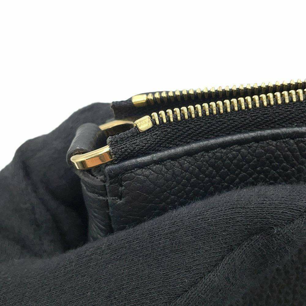 ルイヴィトン ショルダーバッグ モノグラム・アンプラント ミュルティ・ポシェット・アクセソワール M80399 LOUIS VUITTON 黒 ブラック