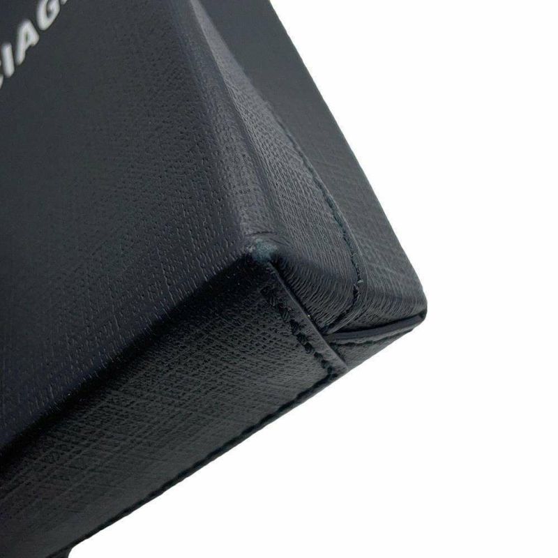 バレンシアガ ショルダーバッグ ショッピング フォンホルダーバッグ 593826 BALENCIAGA ミニバッグ クロスボディ 黒