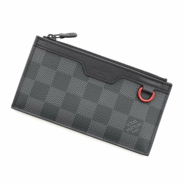 ルイヴィトン コインケース ダミエ・グラフィット ユーティリティ N60354 LOUIS VUITTON 財布 メンズ 黒