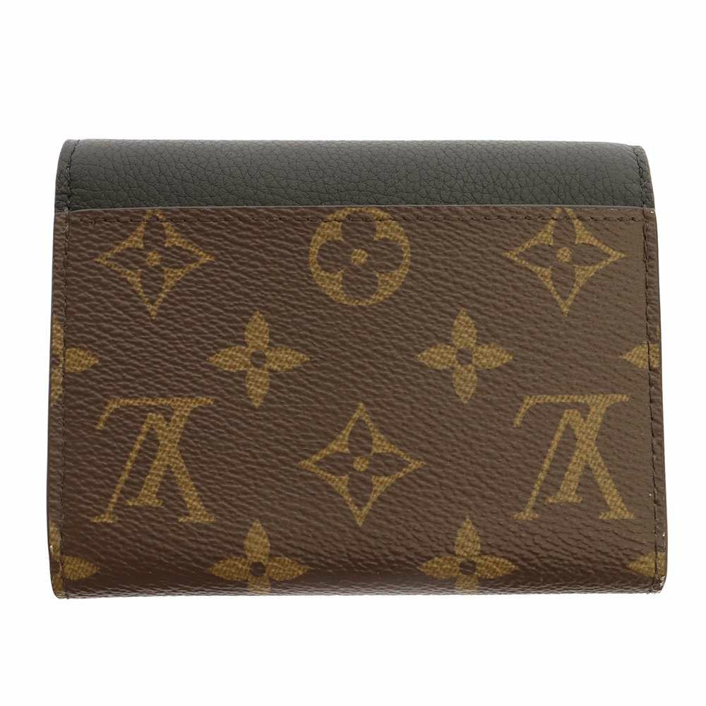 ルイヴィトン 三つ折り財布 モノグラム/トリヨンレザー ポルトフォイユ・ヴィクトリーヌ M82640 黒