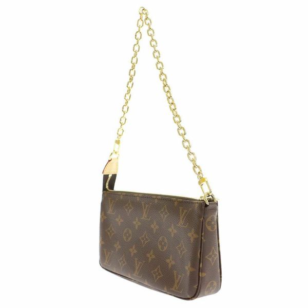 ルイヴィトン ハンドバッグ モノグラム ポシェット・アクセソワール M82766 LOUIS VUITTON ブラウン