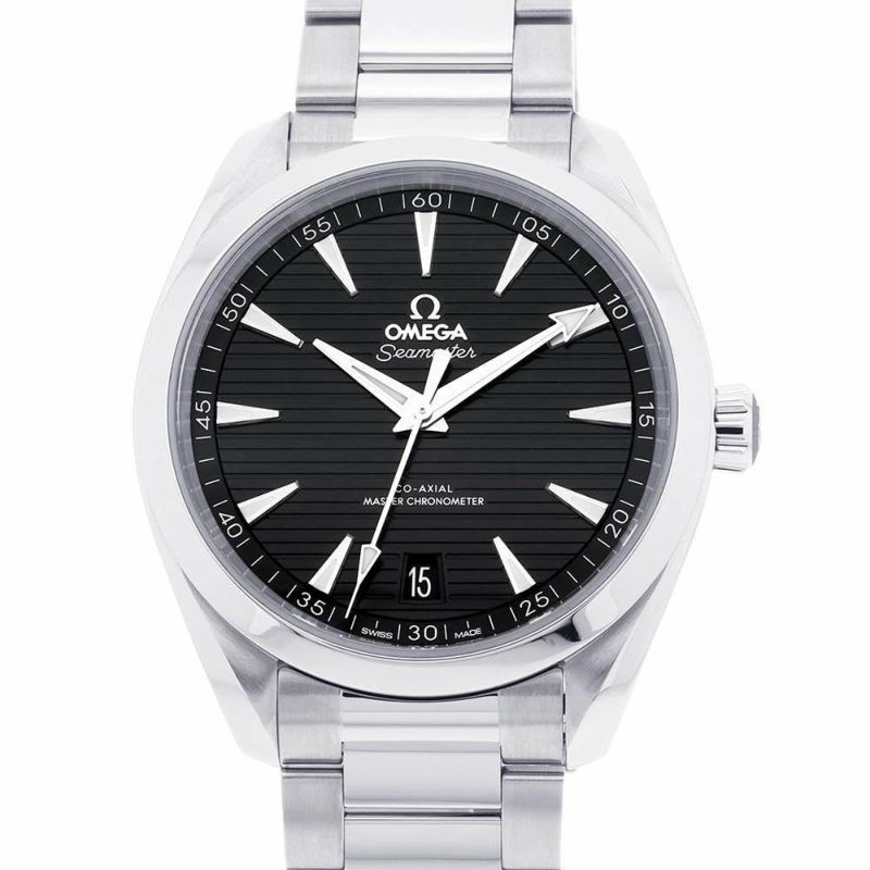 オメガ シーマスター アクアテラ マスターコーアクシャル 220.10.41.21.01.001 OMEGA 腕時計 黒文字盤