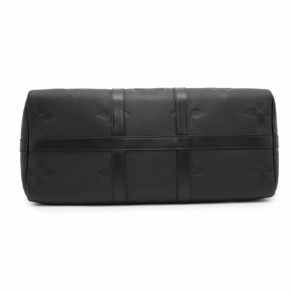 ルイヴィトン ボストンバッグ モノグラム・アンプラント ジャイアント キーポル・バンドリエール45 M45532トラベル 旅行 黒 ブラック