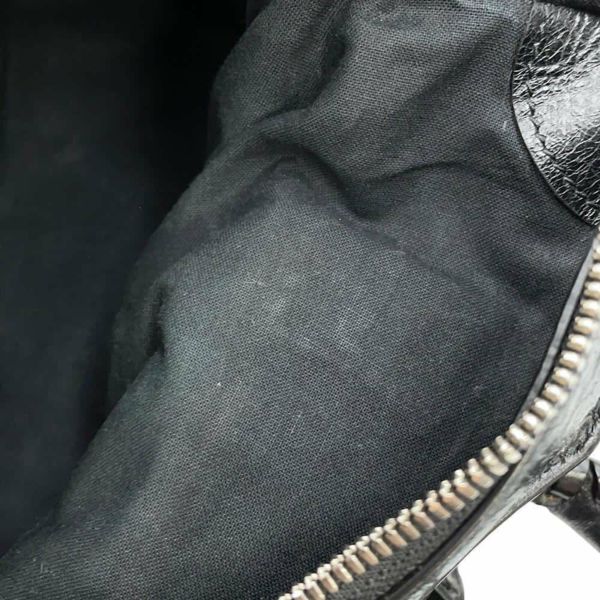 バレンシアガ ハンドバッグ ネオ カゴール シティ ヴィンテージ加工レザー 700451 BALENCIAGA 2way 黒