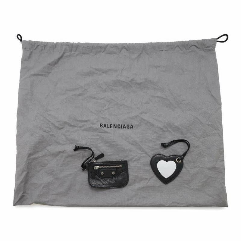 バレンシアガ ハンドバッグ ネオ カゴール シティ ヴィンテージ加工レザー 700451 BALENCIAGA 2way 黒