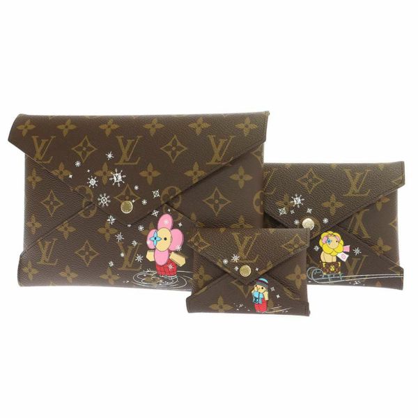 ルイヴィトン クラッチ モノグラム ヴィヴィエンヌ キリガミ 2023年モデル M82655 LOUIS VUITTON ピンク