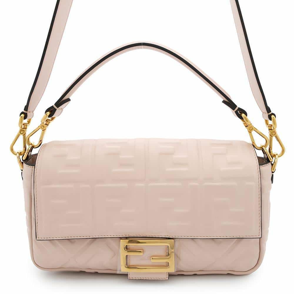 フェンディ ショルダーバッグ バゲット ズッカ 8BR600 FENDI バッグ ワンショルダー 2wayハンドバッグ