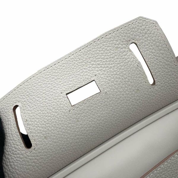 エルメス ボディバッグ ケリー アッカドPM パールグレー/シルバー金具 トゴ B刻印 メンズ