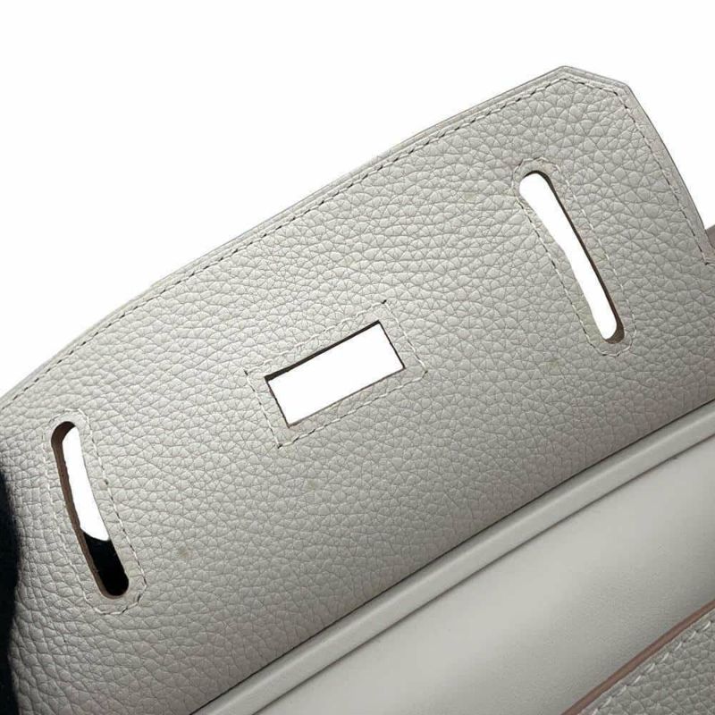 エルメス ボディバッグ ケリー アッカドPM パールグレー/シルバー金具 トゴ B刻印 メンズ