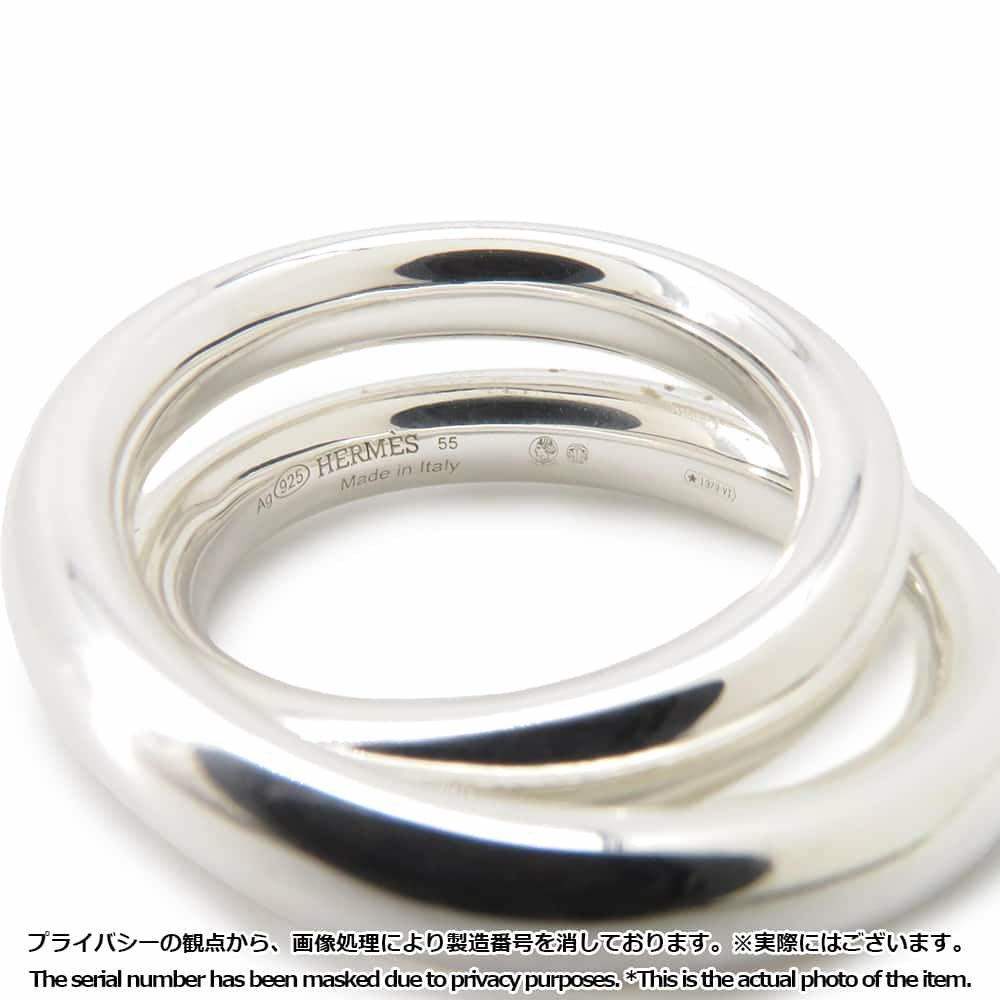 エルメス リング ヴェルティージュ SV925シルバー リングサイズ55 HERMES 指輪 ジュエリー