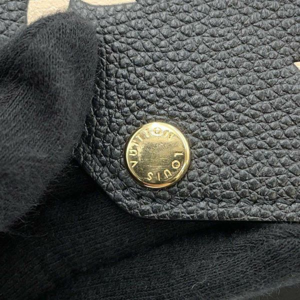 ルイヴィトン チェーンウォレット バイカラー モノグラム・アンプラント ポシェット・フェリシー M80482 黒 ブラック