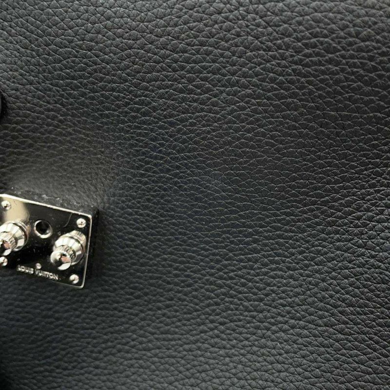 ルイヴィトン ハンドバッグ グレインカーフレザー サイドトランクMM M25160 2way ブラック 黒