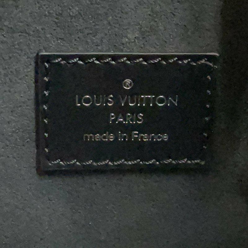 ルイヴィトン ハンドバッグ グレインカーフレザー サイドトランクMM M25160 2way ブラック 黒