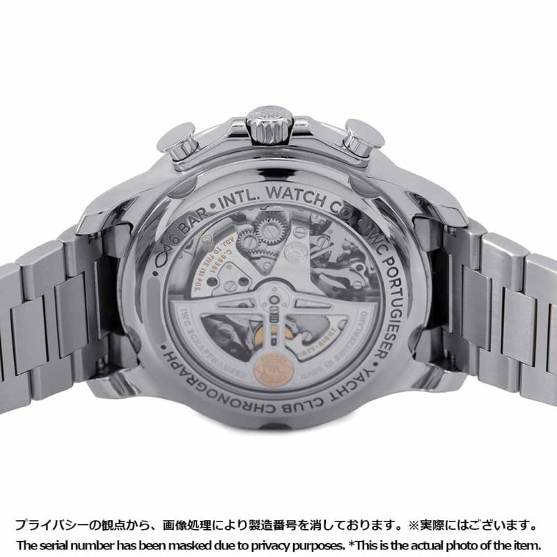 IWC ポルトギーゼ・ヨットクラブ・クロノグラフ IW390701 腕時計 ウォッチ ブルー文字盤