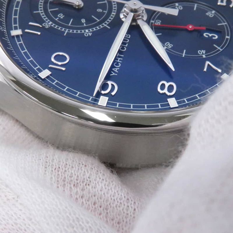 IWC ポルトギーゼ・ヨットクラブ・クロノグラフ IW390701 腕時計 ウォッチ ブルー文字盤