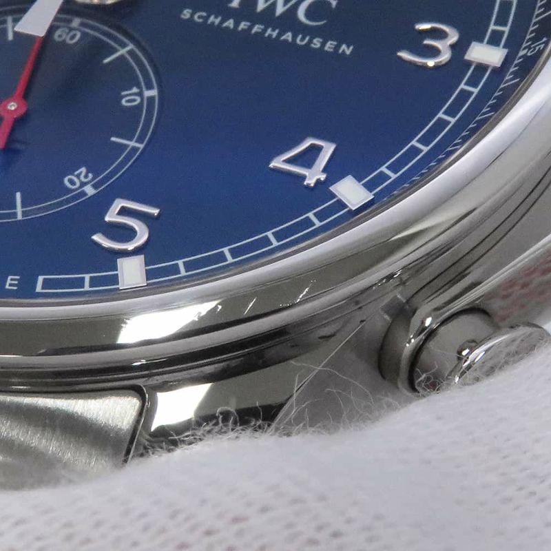 IWC ポルトギーゼ・ヨットクラブ・クロノグラフ IW390701 腕時計 ウォッチ ブルー文字盤