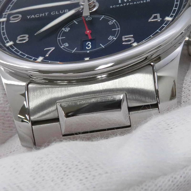 IWC ポルトギーゼ・ヨットクラブ・クロノグラフ IW390701 腕時計 ウォッチ ブルー文字盤