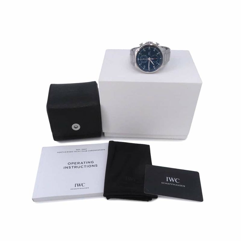 IWC ポルトギーゼ・ヨットクラブ・クロノグラフ IW390701 腕時計 ウォッチ ブルー文字盤