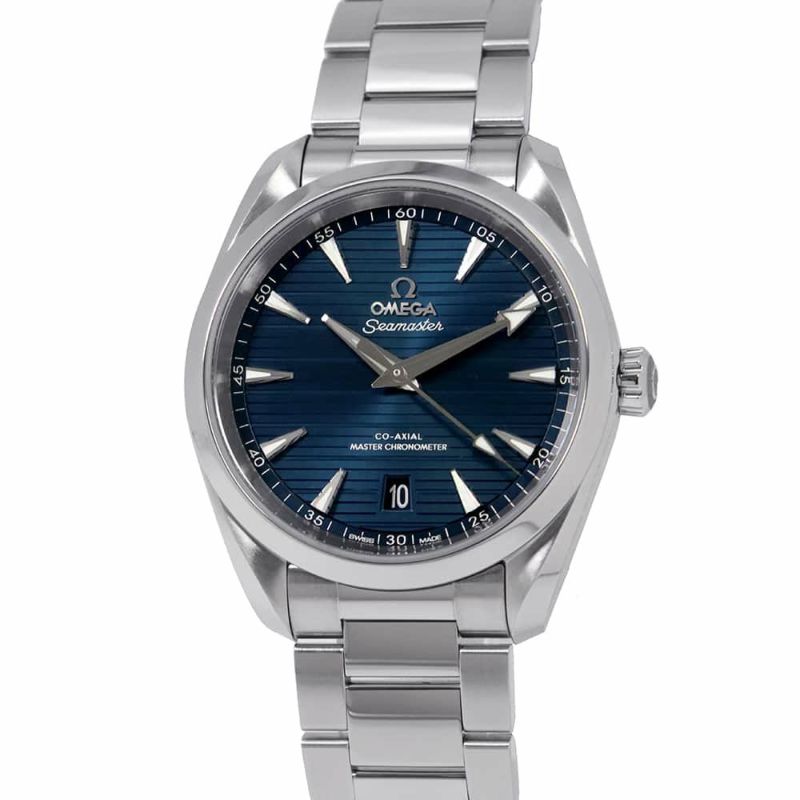 オメガ シーマスター アクアテラ 150M 220.10.38.20.03.001 OMEGA 腕時計 ブルー文字盤
