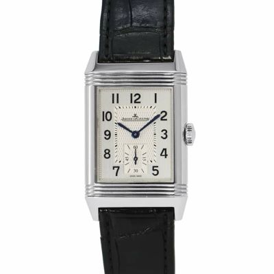 ジャガールクルト レベルソ クラシック ラージ スモールセコンド Q3858520 JAEGER LECOULTRE  シルバー文字盤 安心保証