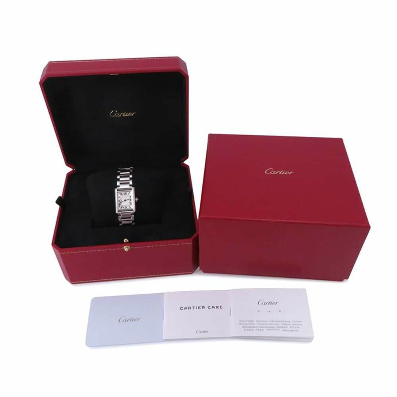 カルティエ タンク マスト SM WSTA0107 Cartier 腕時計 シルバー文字盤