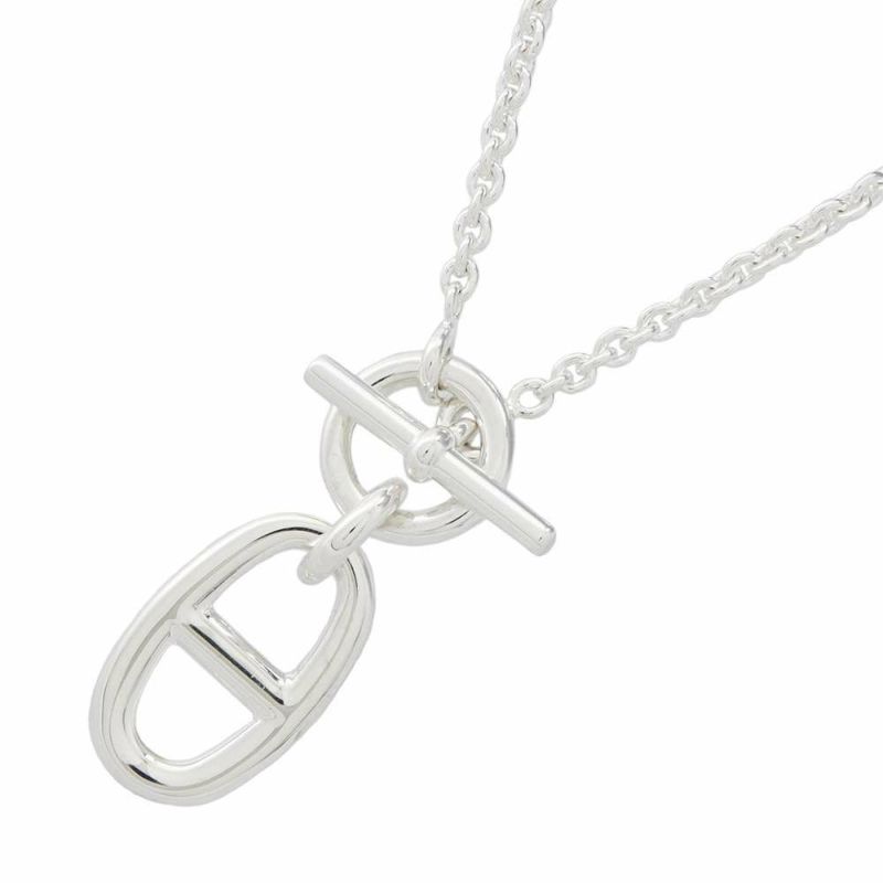 エルメス ネックレス シェーヌダンクル アミュレット SV925シルバー HERMES ペンダント ジュエリー