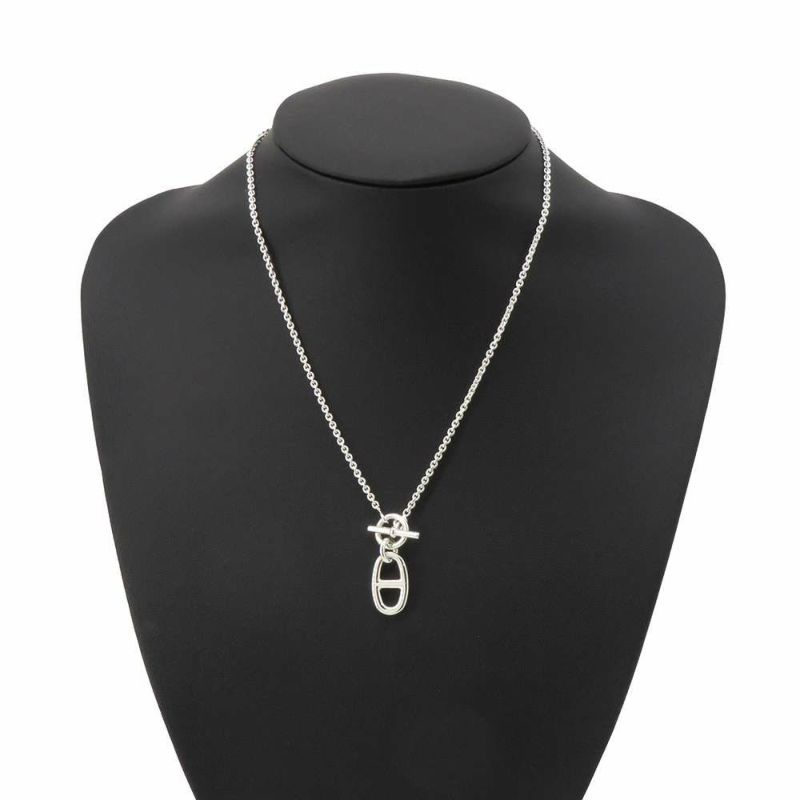 エルメス ネックレス シェーヌダンクル アミュレット SV925シルバー HERMES ペンダント ジュエリー