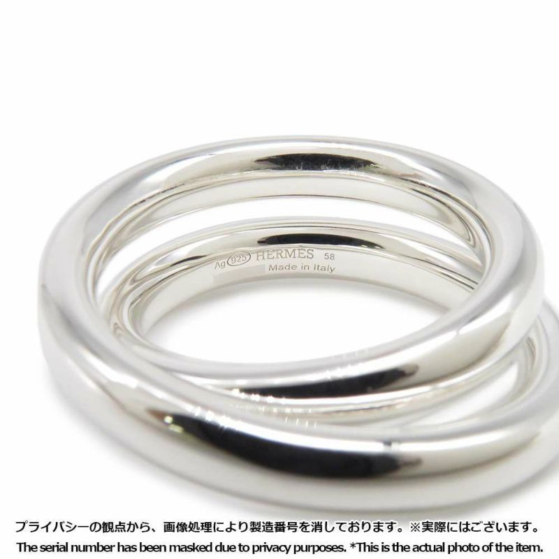 エルメス リング ヴェルティージュ SV925シルバー リングサイズ58 HERMES 指輪 ジュエリー