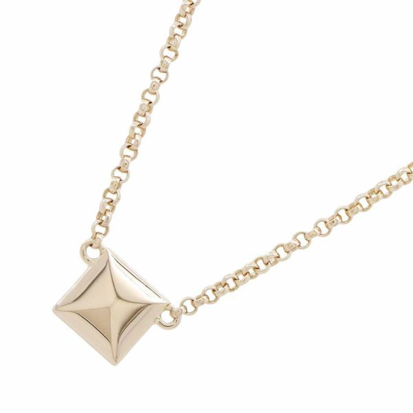 エルメス ネックレス クルー ドゥ H PM 1チェーン K18PGピンクゴールド HERMES ペンダント ジュエリー