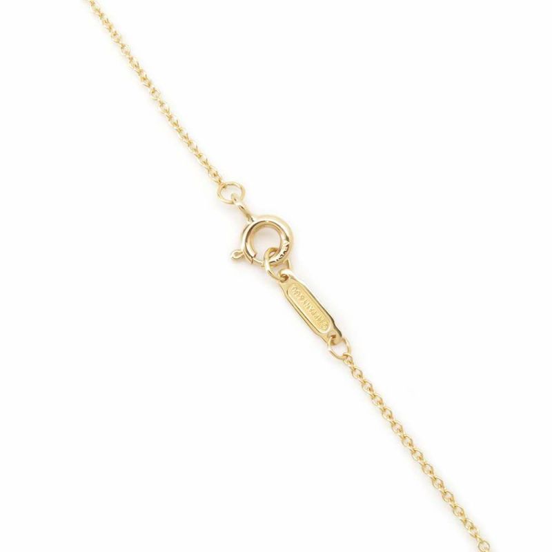 ティファニー ネックレス Tスマイル ペンダント スモール ダイヤモンド 計約0.10ct K18YG 63058777 Tiffany&Co. ジュエリー