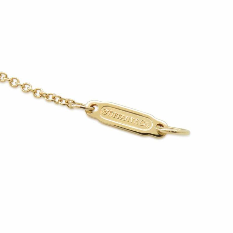 ティファニー ネックレス Tスマイル ペンダント スモール ダイヤモンド 計約0.10ct K18YG 63058777 Tiffany&Co. ジュエリー