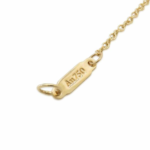 ティファニー ネックレス Tスマイル ペンダント スモール ダイヤモンド 計約0.10ct K18YG 63058777 Tiffany&Co. ジュエリー