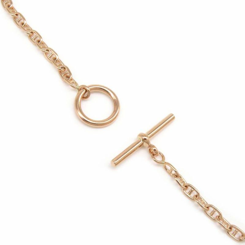 エルメス ブレスレット シェーヌダンクル ニューファランドールTPM K18PGピンクゴールド サイズSH HERMES ジュエリー