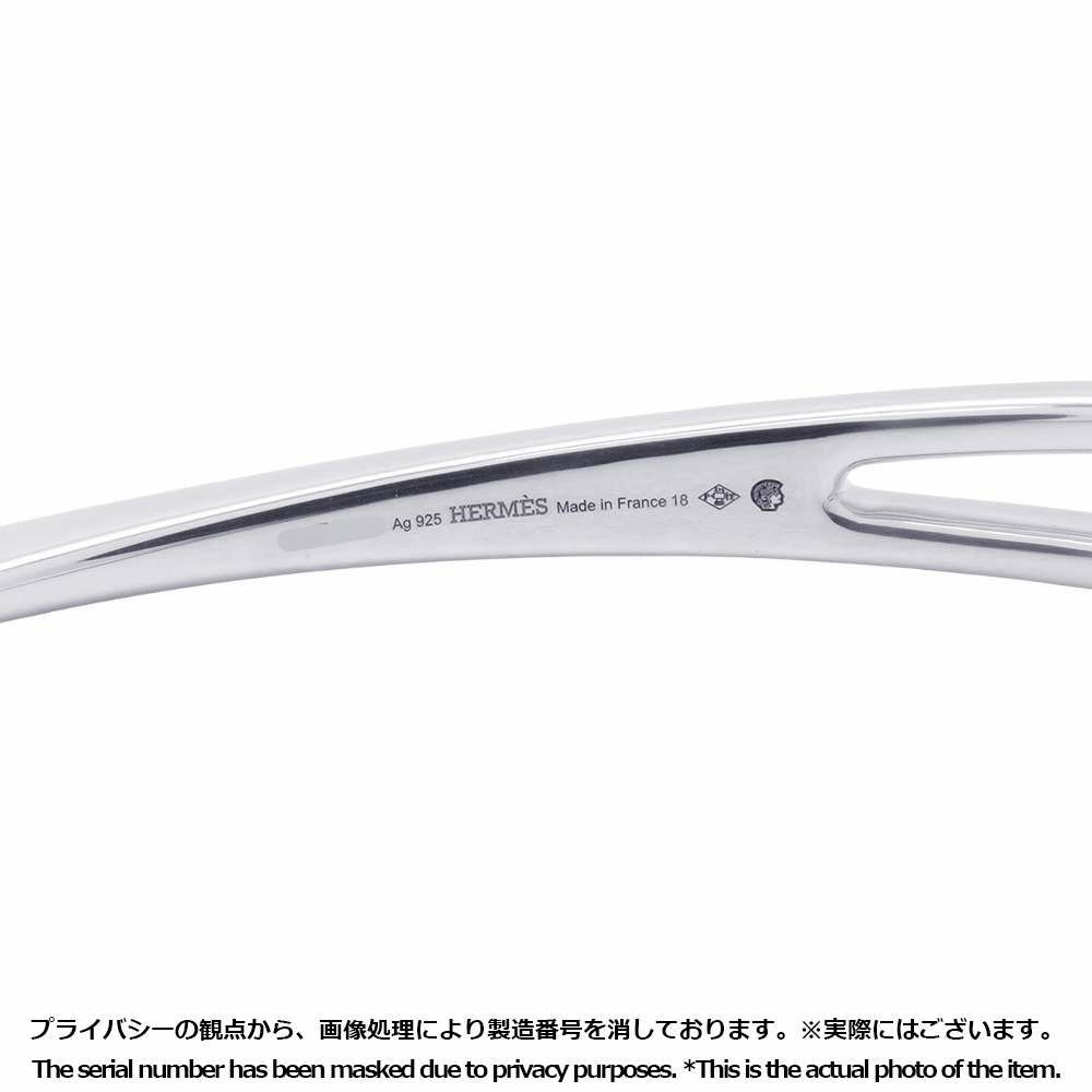 エルメス ブレスレット シェーヌダンクル パンクブレスレット Punk bracelet SV925シルバー サイズ18 HERMES バングル ジュエリー