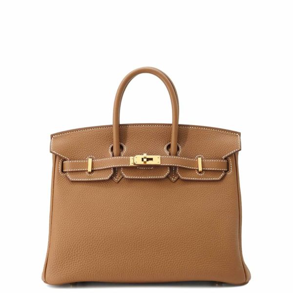 エルメス バーキン25 ゴールド/ゴールド金具 トゴ Y刻印 HERMES Birkin ハンドバッグ