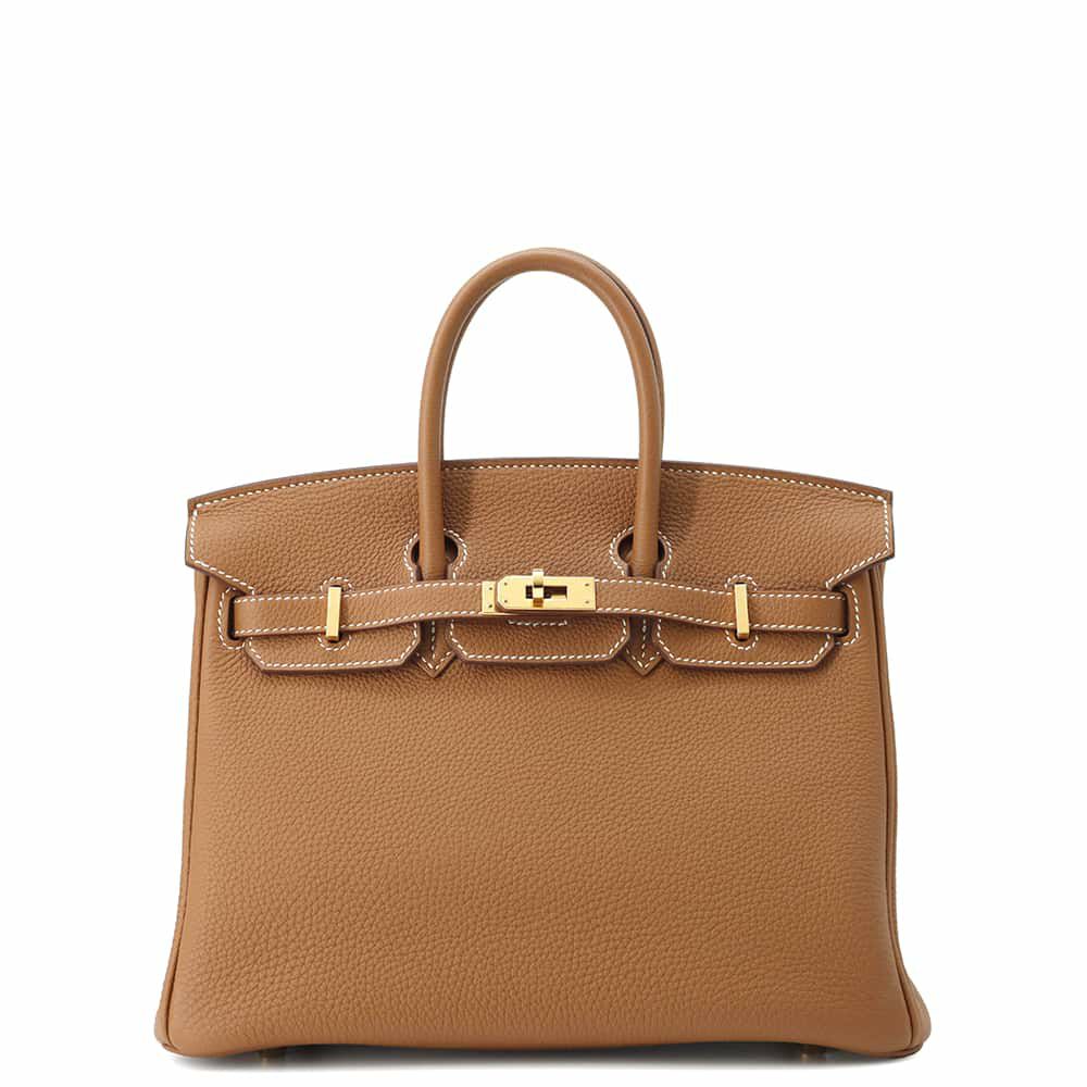 エルメス バーキン25 ゴールド/ゴールド金具 トゴ Y刻印 HERMES Birkin ハンドバッグ