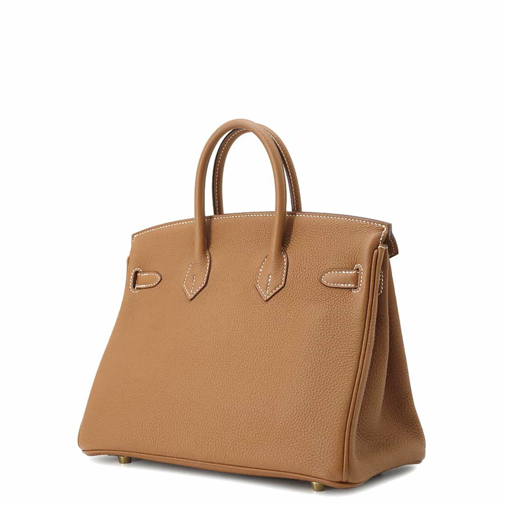 エルメス バーキン25 ゴールド/ゴールド金具 トゴ Y刻印 HERMES Birkin ハンドバッグ