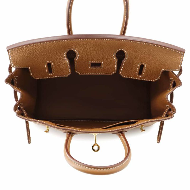 エルメス バーキン25 ゴールド/ゴールド金具 トゴ Y刻印 HERMES Birkin ハンドバッグ