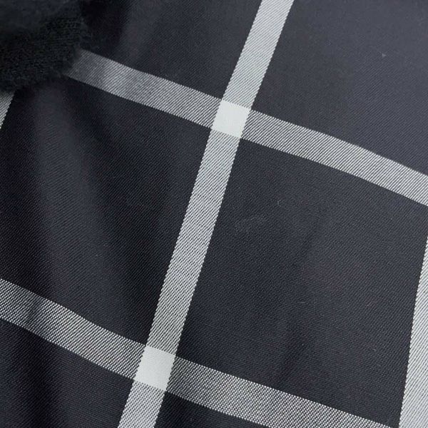 エルメス コート オーバー チェックシャツ コットン レディースサイズ36 HERMES 服 アウター アパレル