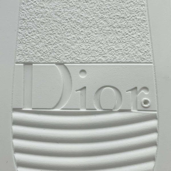 ディオール スニーカー Newsprint ハイカット メンズサイズ42 3SH118YUO Dior 靴 黒 白 セール品