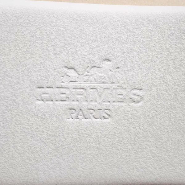 エルメス サンダル エズ 30 Eze レザー レディースサイズ34 HERMES 靴 白
