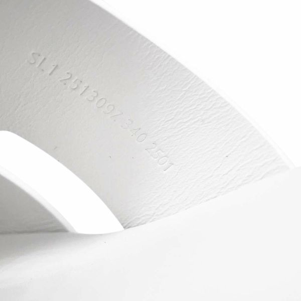 エルメス サンダル エズ 30 Eze レザー レディースサイズ34 HERMES 靴 白